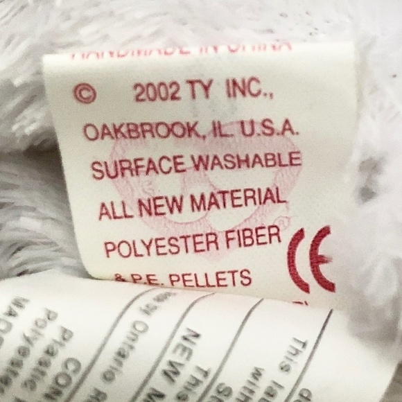 TY Beanie Baby, Wedding, Bride, Bear, Vintage, 2002, Nice Condition - Picture 12 of 12